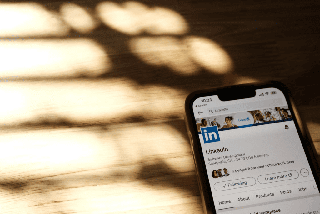 Legal professional optimizing their LinkedIn profile to build a personal brand.
